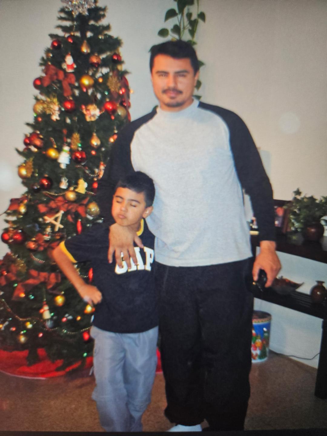 Danny as a young child