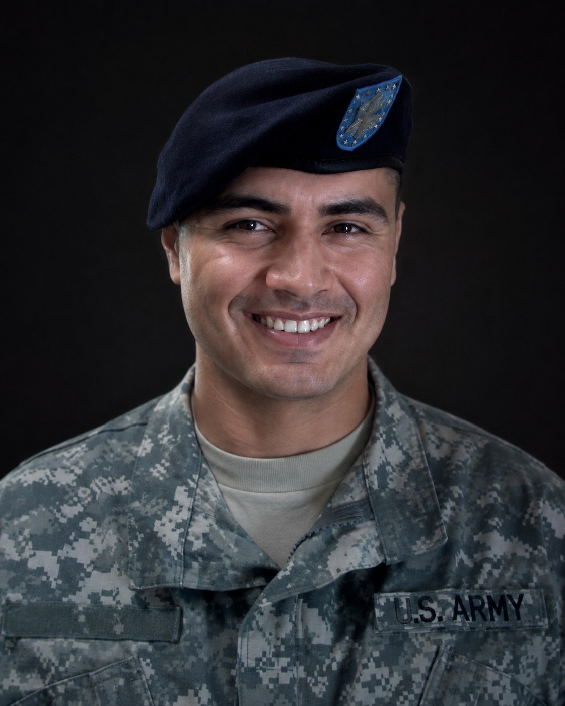 Portrait in U.S. Army uniform
